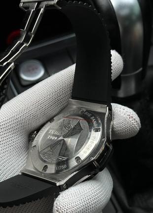 Швейцарские мужские часы с хронографом. топ качество7 фото