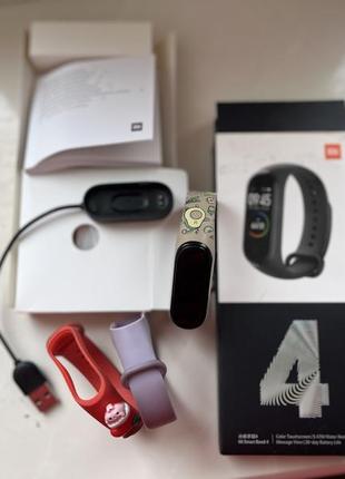 Часы xiaomi mi smart band 4 оригинал фитнес браслет трекер1 фото