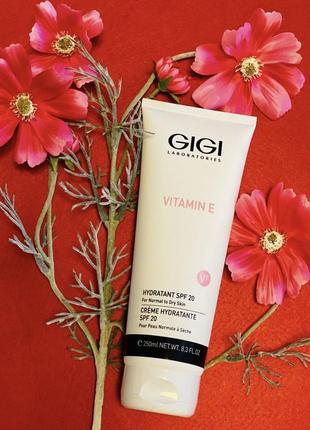 Gigi hydratant vit e cream spf-20 джи джи крем э комби/сухая кожа. разлив от 20g