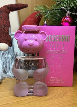 Парфуми moschino - toy 2 bubble gum 100 мл.🍬парфуми, духи, туалетна вода, спрей, тестер, пробнік