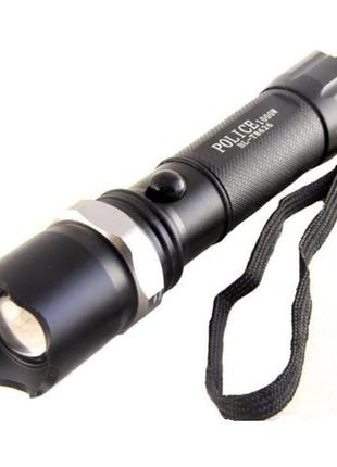 Ліхтарик тактичний ручний bailong 8626 / ліхтарик bl / кишеньковий ліхтар із bo-280 usb зарядкою6 фото