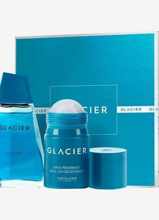 Подарунковий набір glacier (для нього), oriflame 100мл + 50мл
