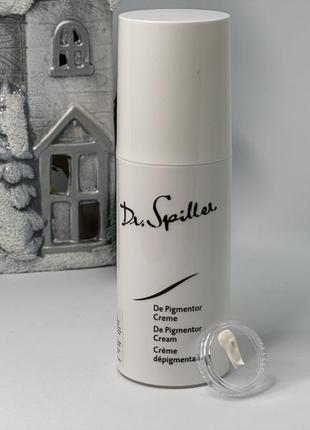 Dr. spiller de pigmentor cream - депигментирующий крем для локального применения, осветляющий, от пігментами