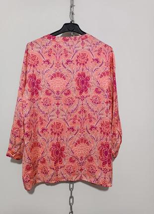 Peter hahn женская атласная блузка с рукавами 3/4

, m9 фото