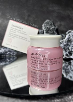 Зволожувальний гель-крем для обличчя innisfree jeju cherry blossom jelly cream