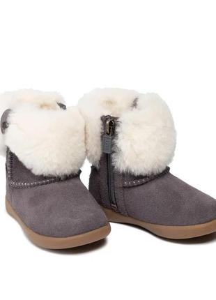 Детские замшевые сапоги угги Jeans ugg ramona