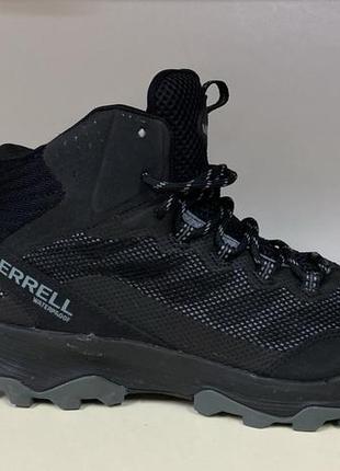 Ботинки мужские merrell speed strike mid waterproof