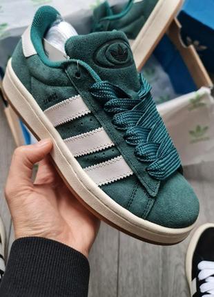 Женские кроссовки adidas campus 00s green