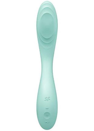 Вибратор с жемчужной стимуляцией точки g satisfyer rrrolling pleasure mint 4