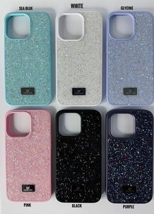 Чохол swarovski iphone 11,12,14,14,15,14promax,12pro,12promax,13pro,14pro,15pro,15promax4 фото