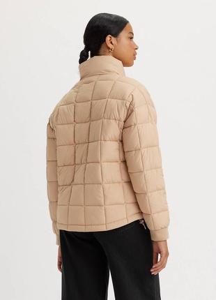 Куртка пуфер levis box quilted puffer jacket оригинал2 фото