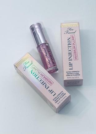 Блиск too faced lip injection extreme maximum plump 1.5 g