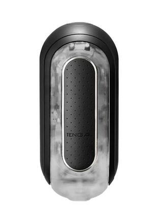 Мастурбатор tenga flip zero black, изменяемая интенсивность стимуляции, раскладной