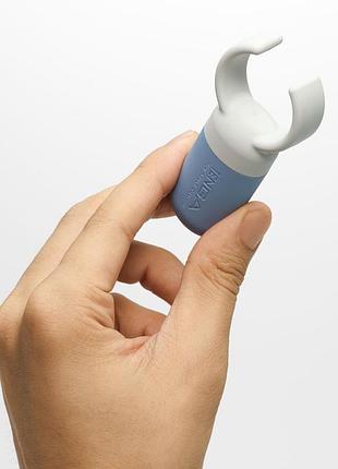 Вибратор на палец tenga svr one blue 3