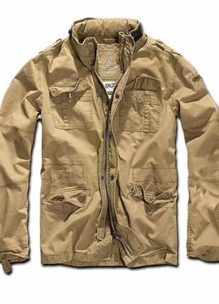 Куртка чоловіча brandit britannia jacket camel пісочний (m)