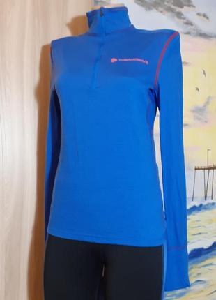 Женская теплая спортивная шерстяная термокофта