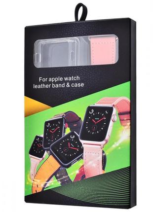 Ремінець apple watch colourful leather 38/40/41 mm2 фото