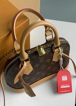 Щоденна вмістка коричнева сумочка від louis vuitton4 фото