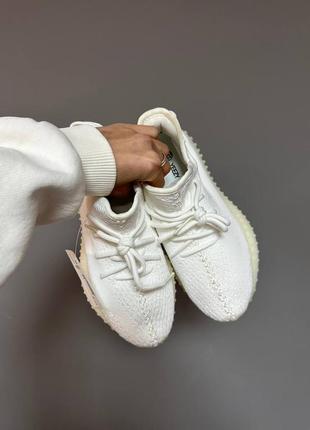 Кроссовки adidas yeezy boost 350"white”8 фото