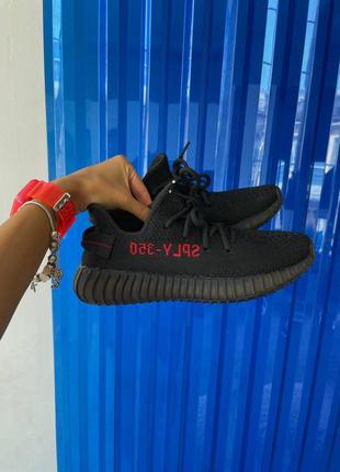 Кроссовки adidas yeezy 350 "sply” black7 фото