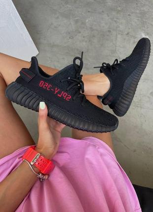 Кроссовки adidas yeezy 350 "sply” black4 фото