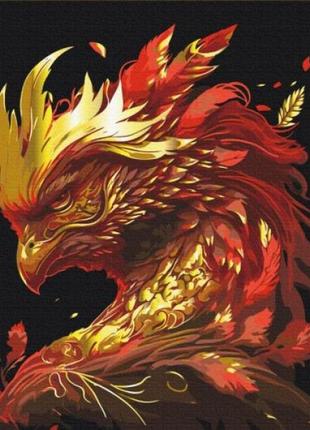 Картина по номерам "феникс" ★★★