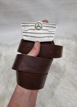 Шкіряний пасок mercedes