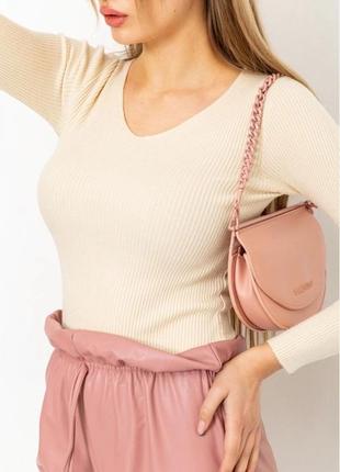 Женская кофта в рубчик