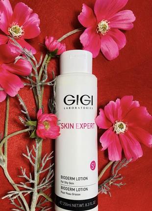 Gigi bioderm lotion. джи джі болтушка для жирної шкіри ,сушка зональна. розлив від 10 ml1 фото