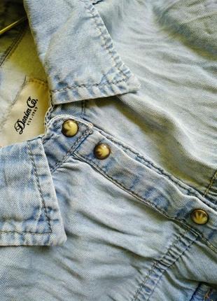 Сорочка джинсова, рубашка джинсовая4 фото