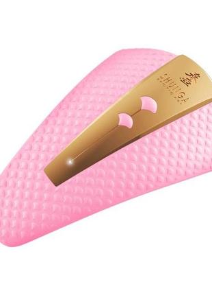 Клиторальный вибратор shunga obi light pink 2