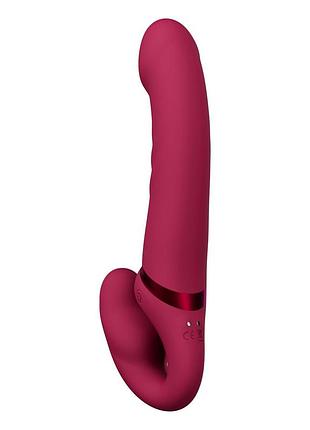 Безремневой смарт-страпон lovense lapis vibrating strapless strap-on, 3 мотора 3