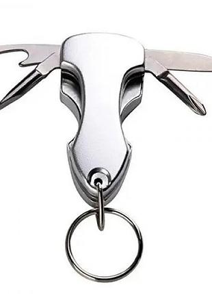Брелок-мультитул 6 в 1