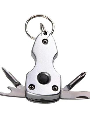 Брелок-мультитул 6 в 1
