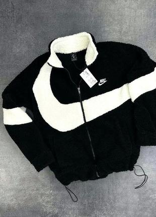 Плюшевый жакет nike