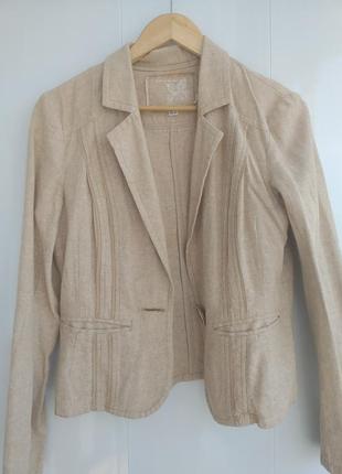 Лляний жакет