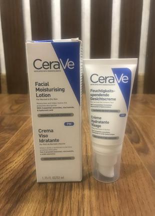 Cerave - увлажняющий крем для лица - facial moisturising lotion