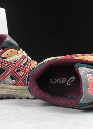 Asics gel-kahana 8 кроссовки женские бежевые кожаные топ качество ассикс сетка демисезонные демисезон низкие кожа весенние лицензия кеды2 фото