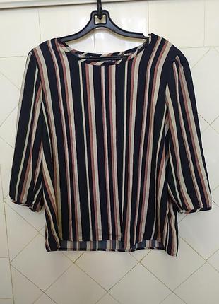 Франция. jacqueline de youg. блуза классического покроя. р 38