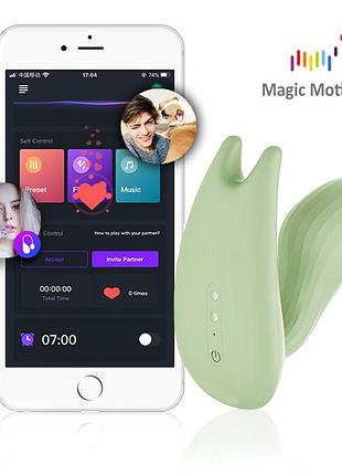 Смарт-вибратор magic motion umi green 3