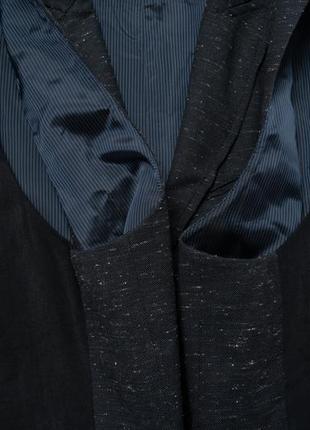 John varvatos vest blue/black чоловічий жилет9 фото