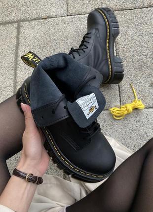 Жіночі черевики dr.martens jadon audrick black (термо)36-37-38-39-405 фото