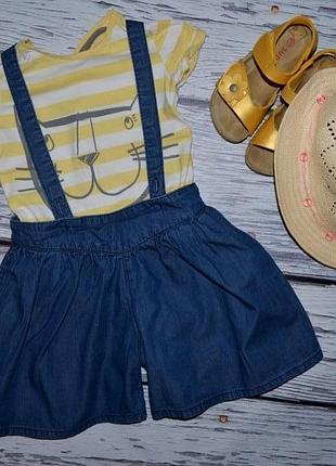 Фирменный ромпер комбинезон для девочки next некст 3 - 4 года 104 см