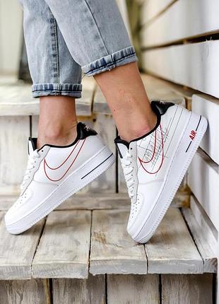 Кроссовки nike air force af1 lv 8 script swoosh кросівки4 фото