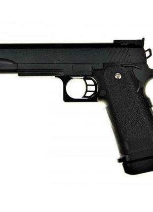 Уцінка! дитячий пістолет colt m1911 hi-capa" g6-uc метал чорний