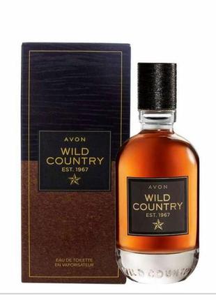 Туалетна вода wild country avon 75 мл1 фото