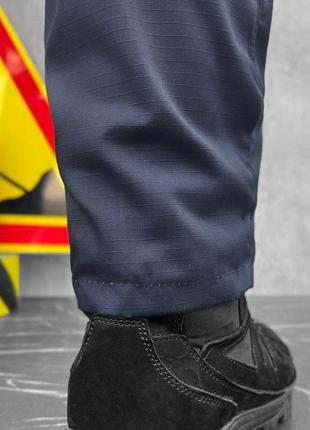 Чоловічий робочий костюм мнс кітель + штани / робоча форма саржа синя розмір m9 фото