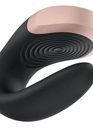 Смарт-вибратор для пар satisfyer double love (black) 6