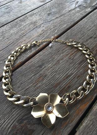 Вінтажне кольє масивний ланцюг. американський вінтаж.