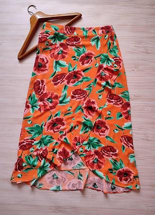 Спідниця. юбка. коасива спідниця. міді. миди. 16 розмір. xxl